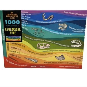 Geologic Time Jigsaw Puzzle 1000 Pieces Reduced Glare Matte Finish